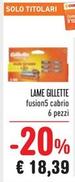 Offerta per Gillette - Lame a 18,39€ in Spazio Conad