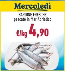 Offerta per Sardine Fresche a 4,9€ in Spazio Conad