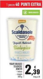 Offerta per Demeter - Yogurt Biologico Scaldasole a 2,39€ in Spazio Conad
