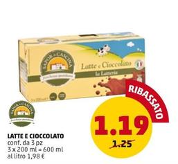 Offerta per Sapor Di Cascina - Latte E Cioccolato a 1,19€ in PENNY