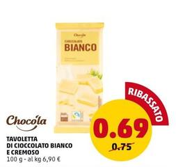 Offerta per Chocolà - Tavoletta Di Cioccolato Bianco E Cremoso a 0,69€ in PENNY