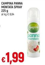 Offerta per Campina - Panna Montata Spray a 1,99€ in A&O
