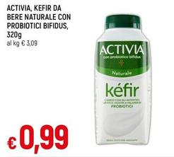 Offerta per Danone - Activia, Kefir Da Bere Naturale Con Probiotici Bifidus a 0,99€ in A&O