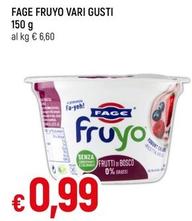Offerta per Fage - Fruyo a 0,99€ in A&O