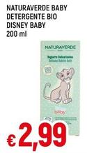 Offerta per Naturaverde - Baby Detergente Bio Disney Baby a 2,99€ in A&O