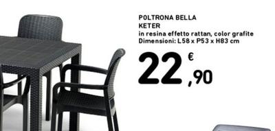 Offerta per Keter - Poltrona Bella a 22,9€ in Spazio Conad