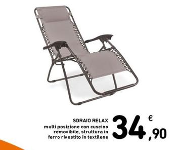 Offerta per Sdraio Relax a 34,9€ in Spazio Conad