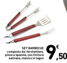 Offerta per Set Barbecue a 9,5€ in Spazio Conad