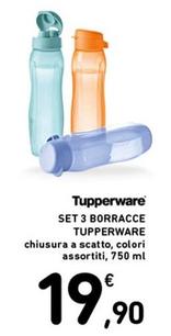 Offerta per Tupperware - Set 3 Borracce a 19,9€ in Spazio Conad