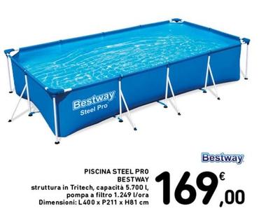 Offerta per Bestway - Piscina Steel Pro a 169€ in Spazio Conad