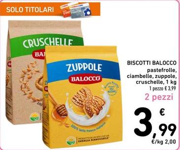 Offerta per Balocco - Biscotti a 3,99€ in Spazio Conad