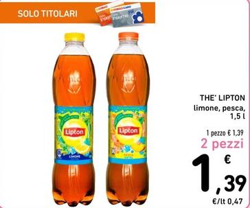 Offerta per Lipton Tea - The' a 1,39€ in Spazio Conad