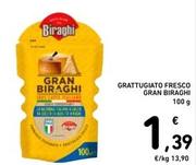 Offerta per Gran Biraghi - Grattugiato Fresco a 1,39€ in Spazio Conad