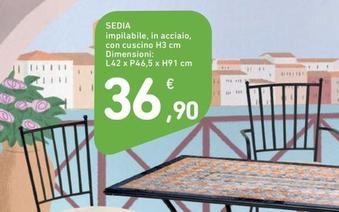 Offerta per Sedia a 36,9€ in Spazio Conad