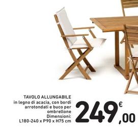 Offerta per Tavoli da giardino a 249€ in Spazio Conad