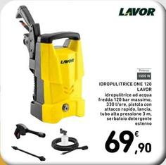 Offerta per Lavor - Idropulitrice One 120 a 69,9€ in Spazio Conad