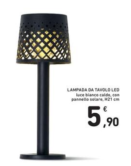 Offerta per Lampada Da Tavolo Led a 5,9€ in Spazio Conad