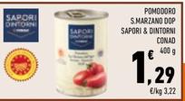 Offerta per Conad - Pomodoro S.Marzano DOP Sapori & Dintorni a 1,29€ in Conad City