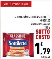 Offerta per Mondelez - Sottilette a 1,79€ in Conad City