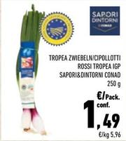 Offerta per Conad - Cipollotti Rossi Tropea IGP Sapori&Dintorni a 1,49€ in Conad City