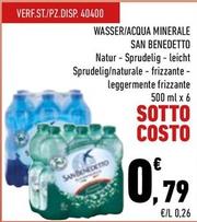 Offerta per San Benedetto - Acqua Minerale a 0,79€ in Conad City