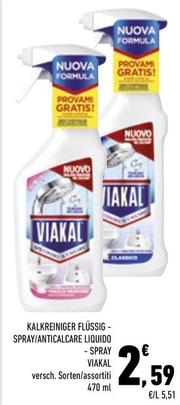 Offerta per Viakal - Anticalcare Liquido / Spray a 2,59€ in Conad City