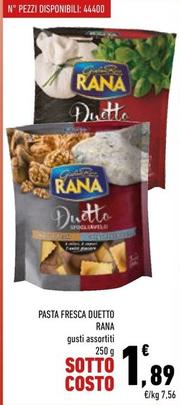 Offerta per Rana - Pasta Fresca Duetto a 1,89€ in Conad City