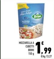 Offerta per Brimi - Mozzarella A Cubetti a 1,99€ in Conad City