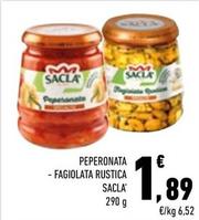 Offerta per Saclà - Peperonata / Fagiolata Rustica a 1,89€ in Conad City