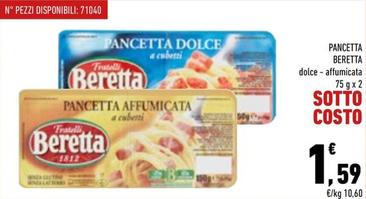 Offerta per Beretta - Pancetta a 1,59€ in Conad City