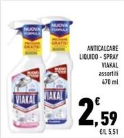 Offerta per Viakal - Anticalcare Liquido / Spray a 2,59€ in Conad City