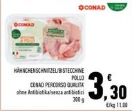 Offerta per Conad - Bistecchine Pollo Percorso Qualita a 3,3€ in Conad