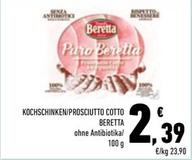 Offerta per Beretta - Prosciutto Cotto a 2,39€ in Conad