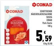 Offerta per Conad - Salmone Scozia a 5,59€ in Conad