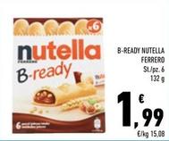 Offerta per Ferrero - B Ready Nutella a 1,99€ in Conad