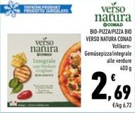 Offerta per Conad - Pizza Bio Verso Natura a 2,69€ in Conad