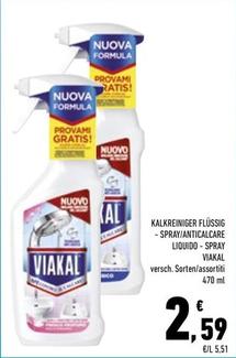 Offerta per Viakal - Anticalcare Liquido/Spray a 2,59€ in Conad