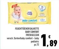 Offerta per Fresh & Clean - Salviette Baby Comfort a 1,89€ in Conad
