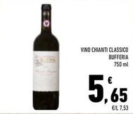 Offerta per Bufferìa - Vino Chianti Classico a 5,65€ in Conad