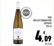 Offerta per Costalta - Vino Müller Thurgau DOC a 4,09€ in Conad