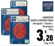 Offerta per Conad - Hamburger Sapori & Dintorni a 3,2€ in Conad