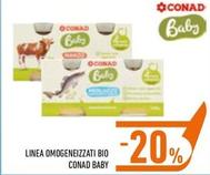 Offerta per Conad Baby - Linea Omogeneizzati Bio in Conad
