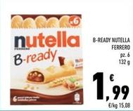 Offerta per Ferrero - B-Ready Nutella a 1,99€ in Conad