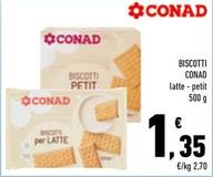 Offerta per Conad - Biscotti  a 1,35€ in Conad