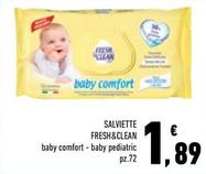 Offerta per Fresh & Clean - Salviette a 1,89€ in Conad