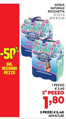 Offerta per Rocchetta - Acqua Naturale a 3,6€ in Pam