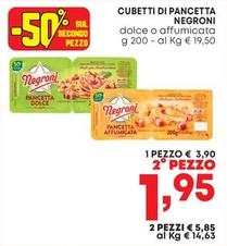 Offerta per Negroni - Cubetti Di Pancetta a 3,9€ in Pam