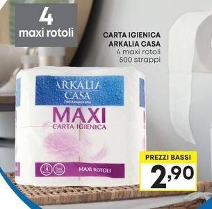 Offerta per Arkalia Casa - Carta Igienica a 2,9€ in Pam