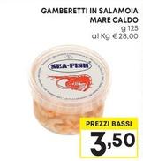 Offerta per Sea Fish - Gamberetti In Salamoia Mare Caldo a 3,5€ in Pam