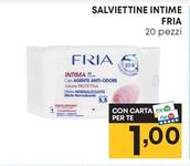 Offerta per Fria - Salviettine Intime a 1€ in Pam